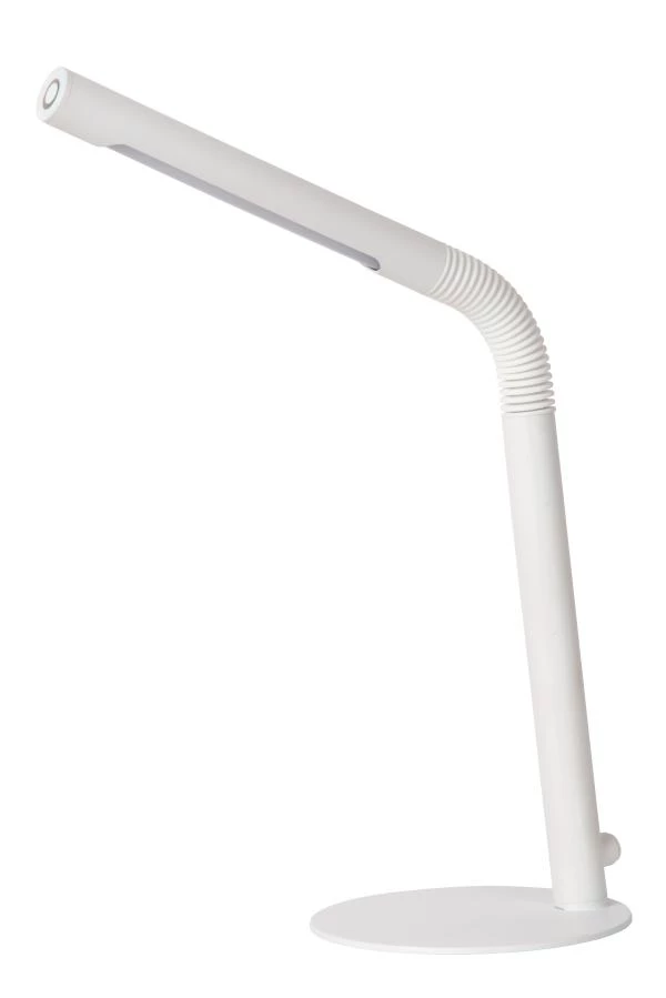 Lucide GILLY - Oplaadbare Bureaulamp - Accu/Batterij - LED Dimb. - 1x3W 2700K - Wit - uit